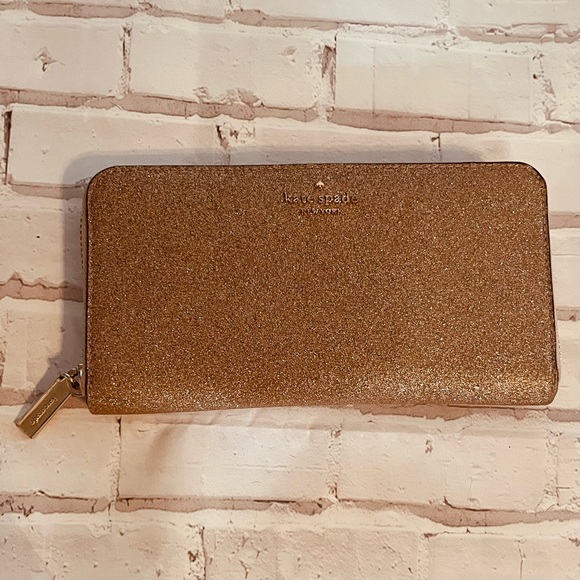 Kate Spade Rose Gold Bag and Matching Wallet - Picture 4 of 7